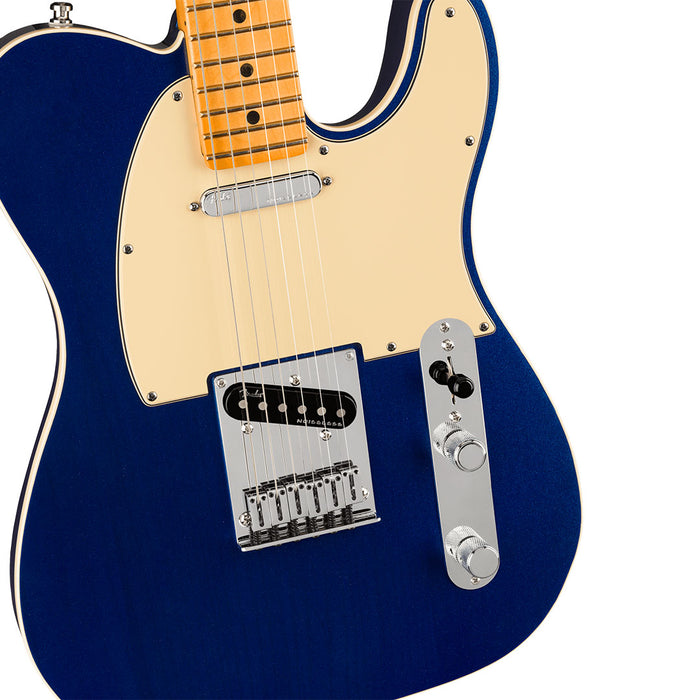 Guitarra Eléctrica Fender American Ultra Telecaster con mástil de Maple - Cobra Blue