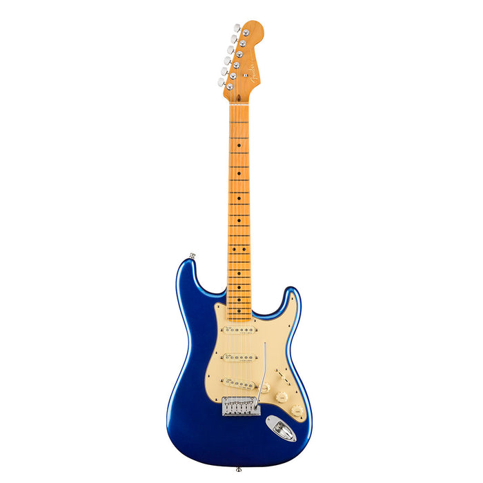 Guitarra Eléctrica Fender American Ultra Stratocaster con mástil de Maple - Cobra Blue