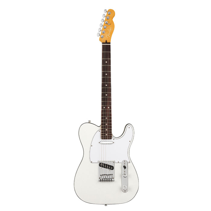 Guitarra Eléctrica Fender American Ultra Telecaster con mástil de palo de rosa - Arctic Pearl