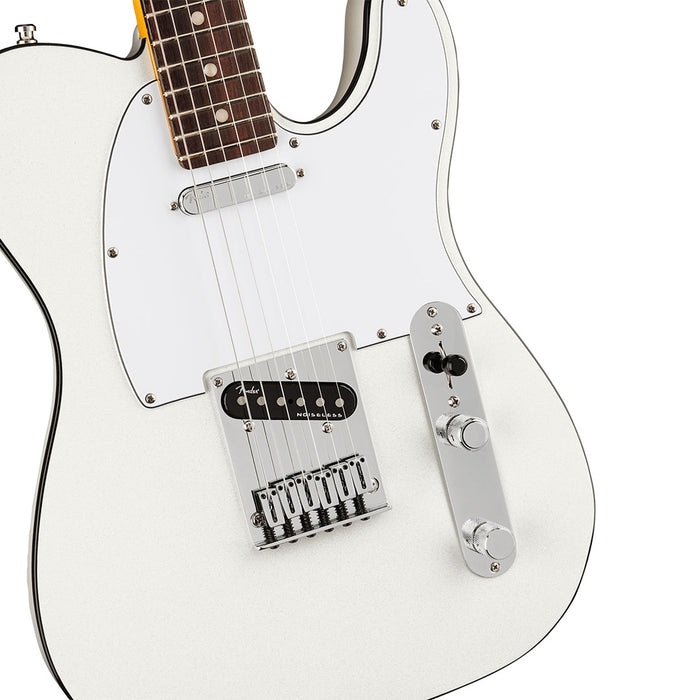 Guitarra Eléctrica Fender American Ultra Telecaster con mástil de palo de rosa - Arctic Pearl