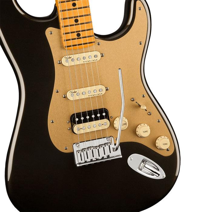 Guitarra Eléctrica Fender American Ultra Stratocaster HSS con mástil de maple - Texas Tea