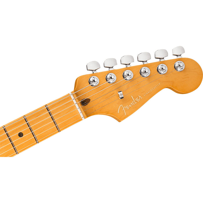 Guitarra Eléctrica Fender American Ultra Stratocaster HSS con mástil de maple - Texas Tea