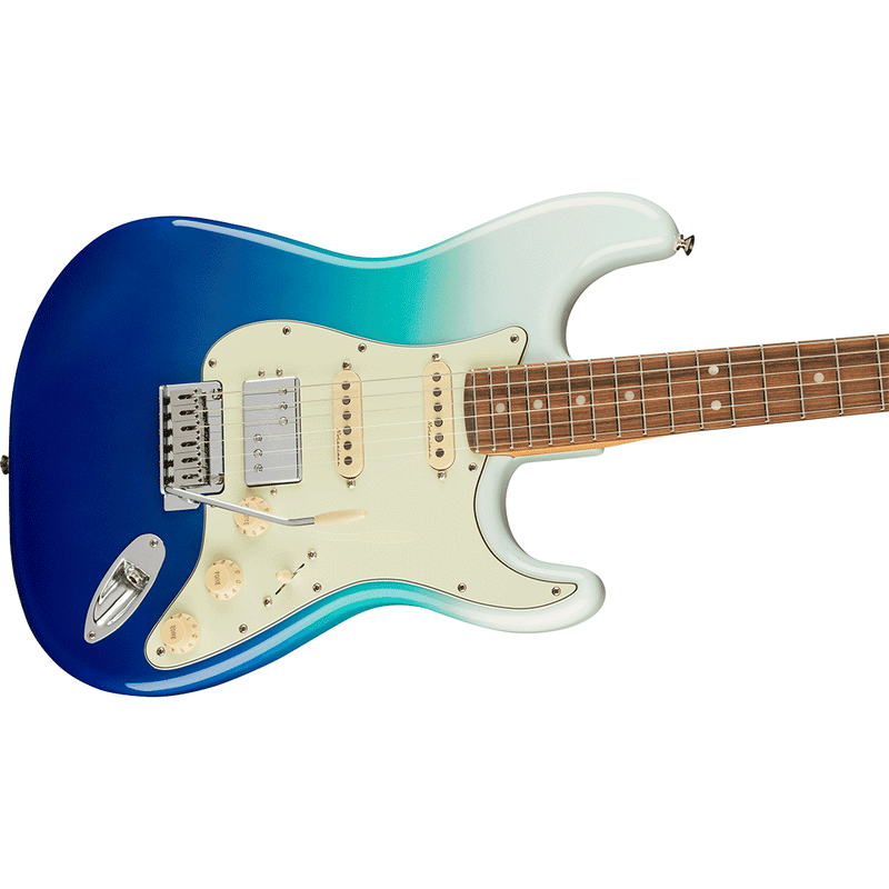 Guitarra Eléctrica Fender Player Plus Stratocaster® HSS con mástil de Pau Ferro - Belair Blue