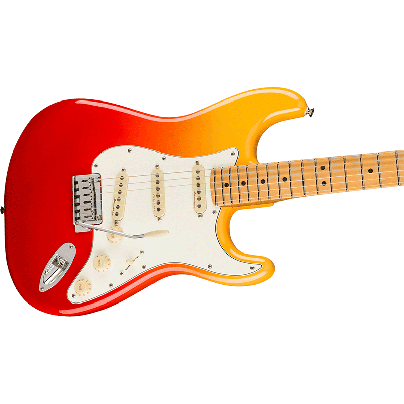 Guitarra Eléctrica Fender Player Player Plus Stratocaster® con diapasón de Maple - Tequila Sunrise