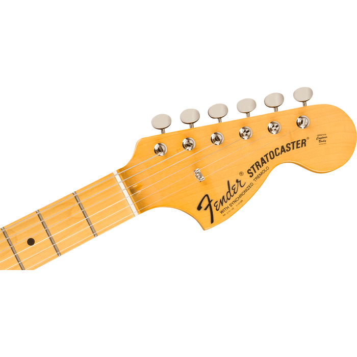 Guitarra Eléctrica Fender JV Modified 60s Stratocaster con mástil de maple - Olympic White (Made in Japan)