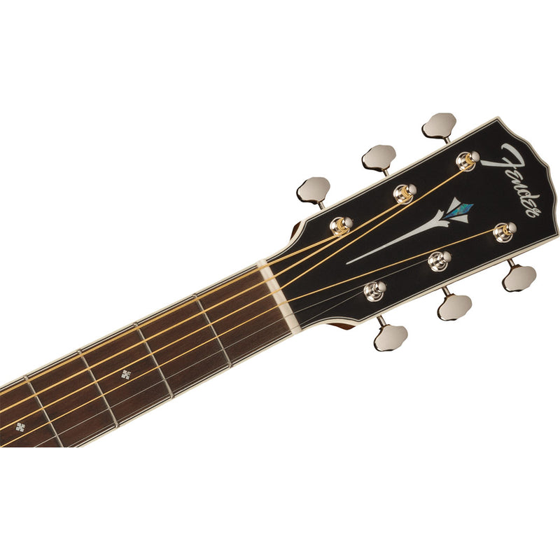 Guitarra Acústica Fender Paramount PO-220E Orchestra con diapasón de Ovangkol - Aged Cognac Burst