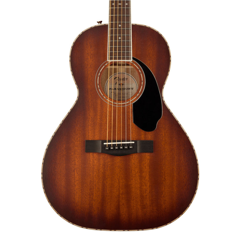 Guitarra Electroacústica Fender Paramount PS-220E Parlor con diapasón de Ovangkol - Aged Cognac Burst