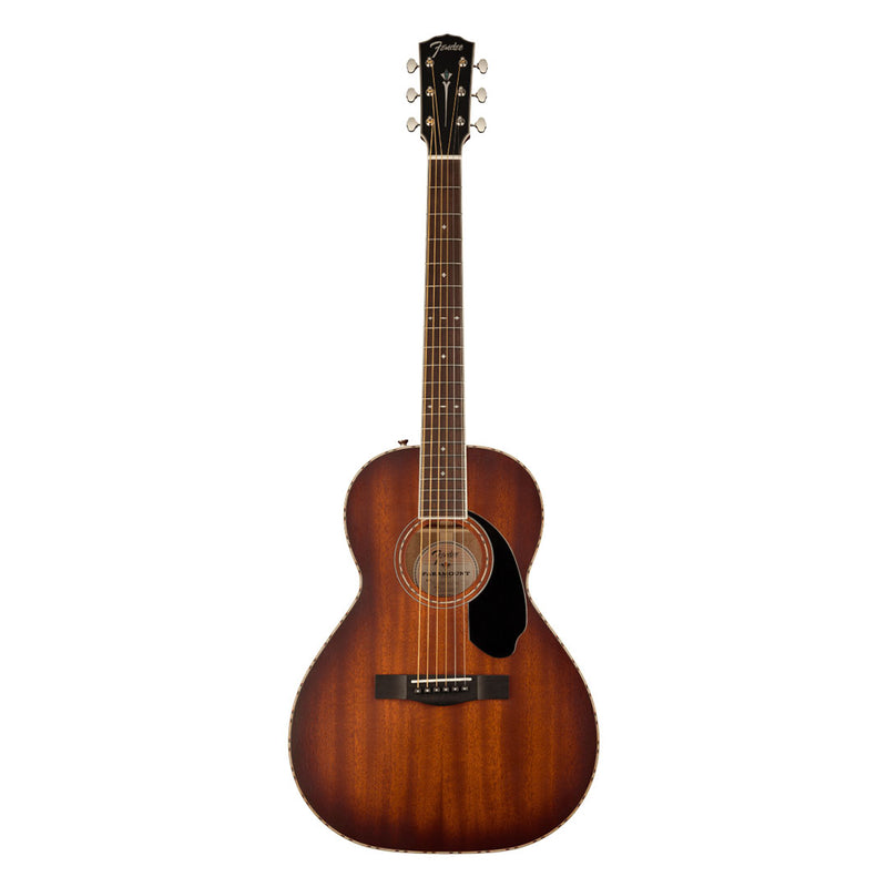 Guitarra Electroacústica Fender Paramount PS-220E Parlor con diapasón de Ovangkol - Aged Cognac Burst