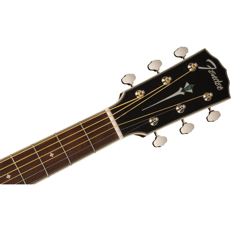 Guitarra Electroacústica Fender Paramount PS-220E Parlor con diapasón de Ovangkol - Aged Cognac Burst