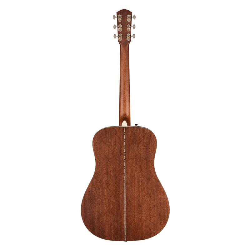 Guitarra Electroacústica Fender Paramount PD-220E Dreadnought con diapasón de Ovangkol - Aged Cognac Burst