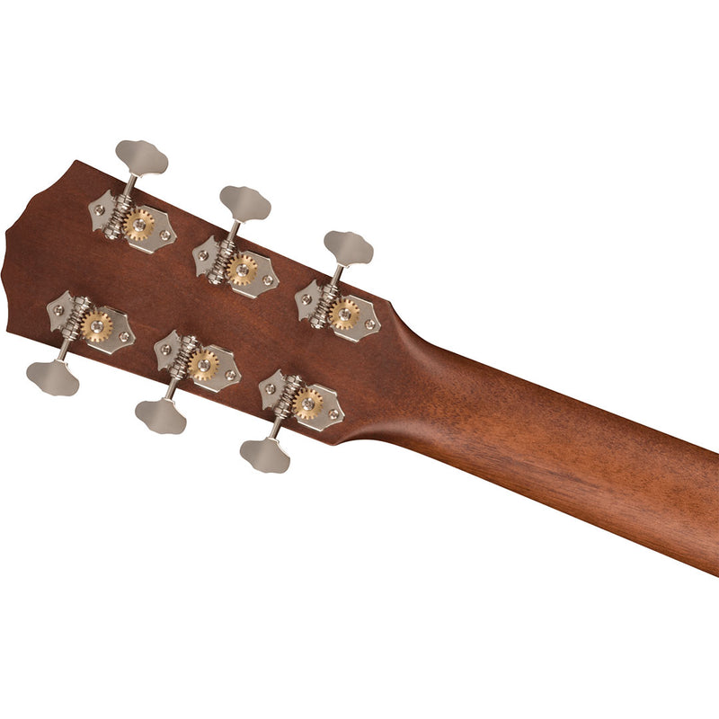 Guitarra Electroacústica Fender Paramount PD-220E Dreadnought con diapasón de Ovangkol - Aged Cognac Burst