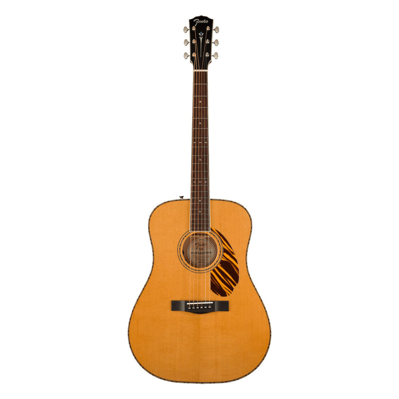 Guitarra Acústica Fender Paramount PD-220E Dreadnought con mástil de Ovangkol - Natural