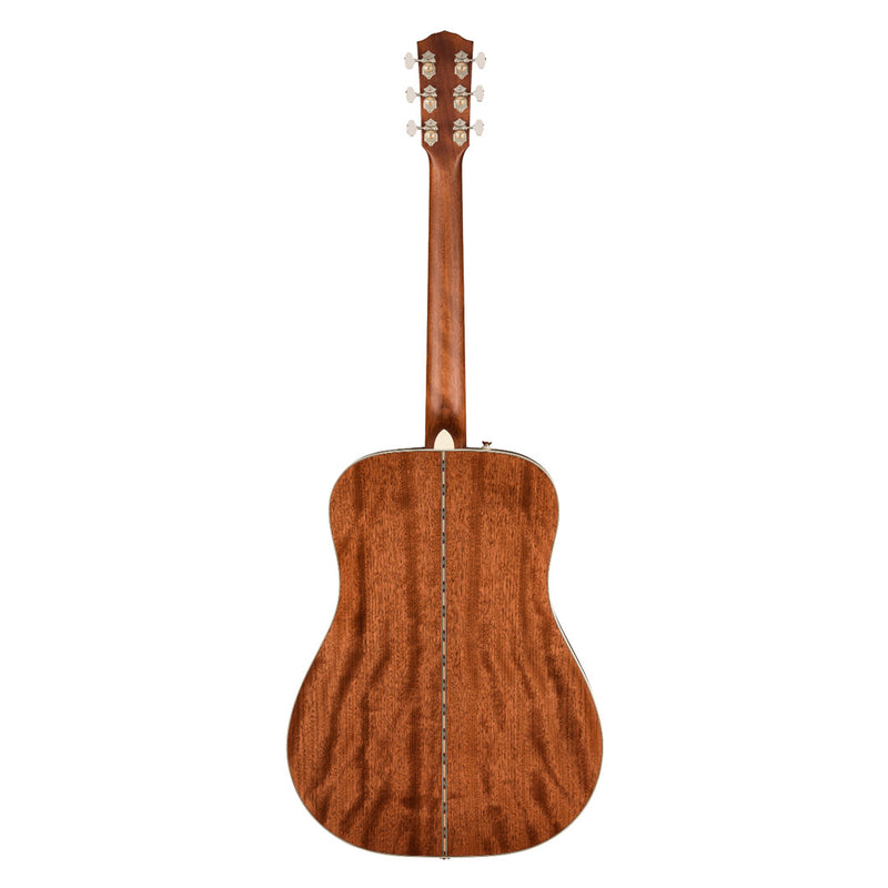 Guitarra Acústica Fender Paramount PD-220E Dreadnought con mástil de Ovangkol - Natural