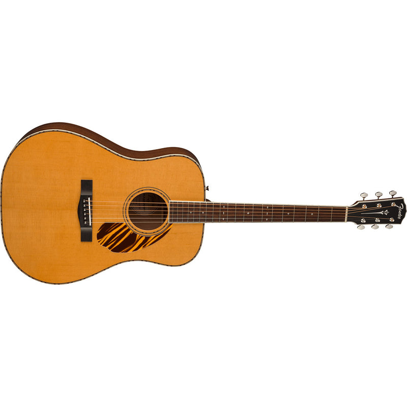 Guitarra Acústica Fender Paramount PD-220E Dreadnought con mástil de Ovangkol - Natural