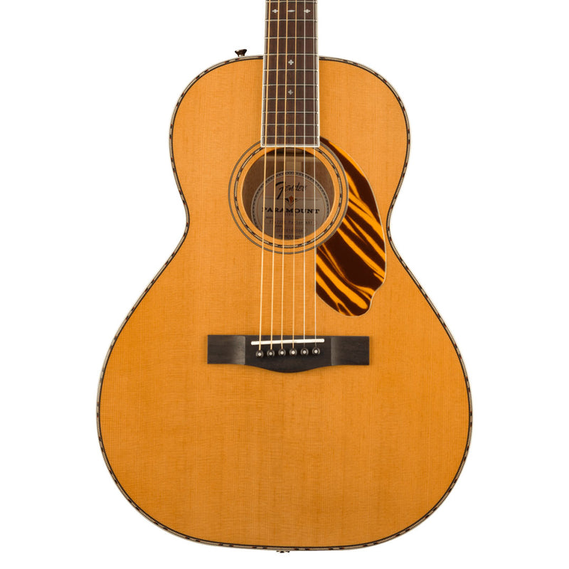Guitarra Acústica Fender Paramount PS-220E Parlor con mástil de Ovangkol - Natural