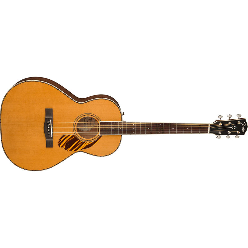 Guitarra Acústica Fender Paramount PS-220E Parlor con mástil de Ovangkol - Natural