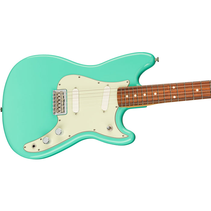 Guitarra Eléctrica Fender Player Duo Sonic con mástil de Pau Ferro - Sea Foam Green