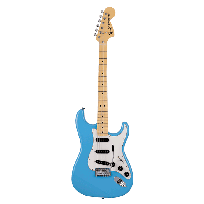 Guitarra Eléctrica Fender Made in Japan Limited Internacional Color Stratocaster con mástil de maple - Maui Blue