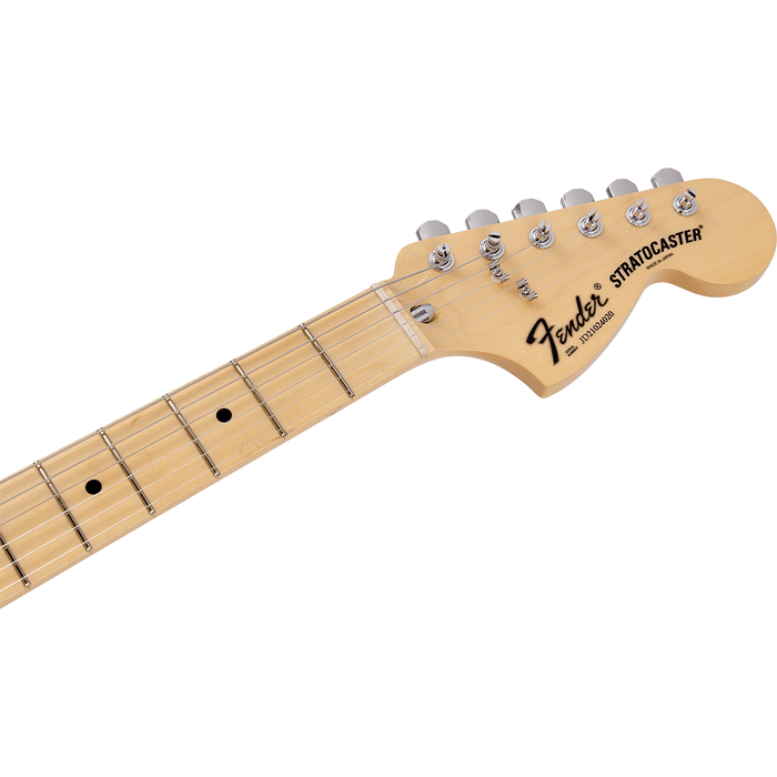 Guitarra Eléctrica Fender Made in Japan Limited Internacional Color Stratocaster con mástil de maple - Maui Blue