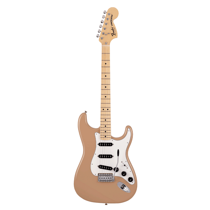 Guitarra Eléctrica Fender Limited Internacional Color Stratocaster con mástil de maple - Sahara Taupe (Made in Japan)
