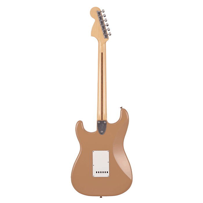 Guitarra Eléctrica Fender Limited Internacional Color Stratocaster con mástil de maple - Sahara Taupe (Made in Japan)