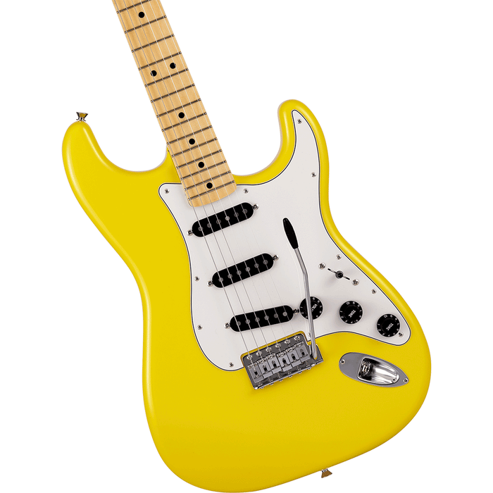 Guitarra Eléctrica Fende Made in Japan Limited Internacional Color Stratocaster con mástil de Maple - Monaco Yellow