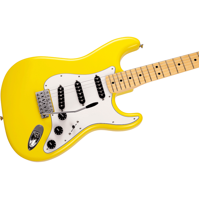 Guitarra Eléctrica Fende Made in Japan Limited Internacional Color Stratocaster con mástil de Maple - Monaco Yellow