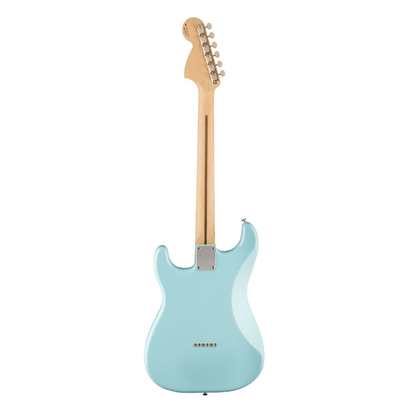 Guitarra Eléctrica Fender Artist Series Stratocaster® Tom DeLonge con mástil de Palo Rosa - Daphne Blue