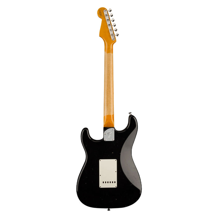 Guitarra Eléctrica Fender Custom Shop Postmodern Stratocaster Journeyman Relic con mástil de Palo Rosa - Aged Black