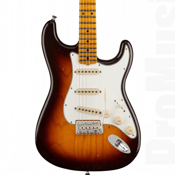 Guitarra Eléctrica Fender Custom Shop Postmodern Stratocaster Journeyman Relic con mástil de Maple - 2 Tone Sunburst