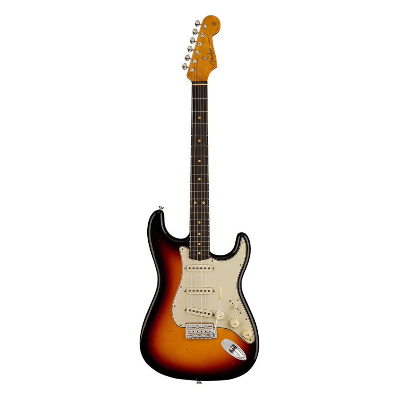 Guitarra Eléctrica Fender Custom Shop Stratocaster Journeyman Relic 1963 - 3 Tone Sunburst