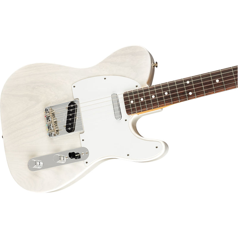 Guitarra Eléctrica Fender Artist Series Jimmy Page Mirror Telecaster® con diapasón de Palo Rosa - White Blonde