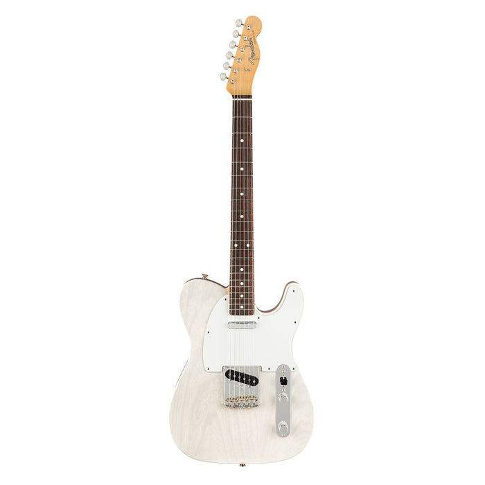 Guitarra Eléctrica Fender Artist Series Jimmy Page Mirror Telecaster con mástil de Palo Rosa - White Blonde