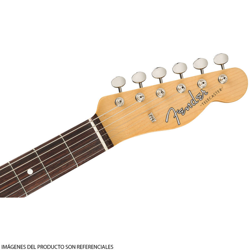 Guitarra Eléctrica Fender Artist Series Jimmy Page® Mirror Telecaster® con diapasón de Palo Rosa - White Blonde