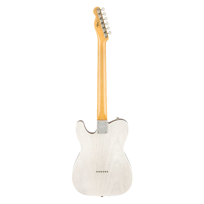 Guitarra Eléctrica Fender Artist Series Jimmy Page Mirror Telecaster con mástil de Palo Rosa - White Blonde