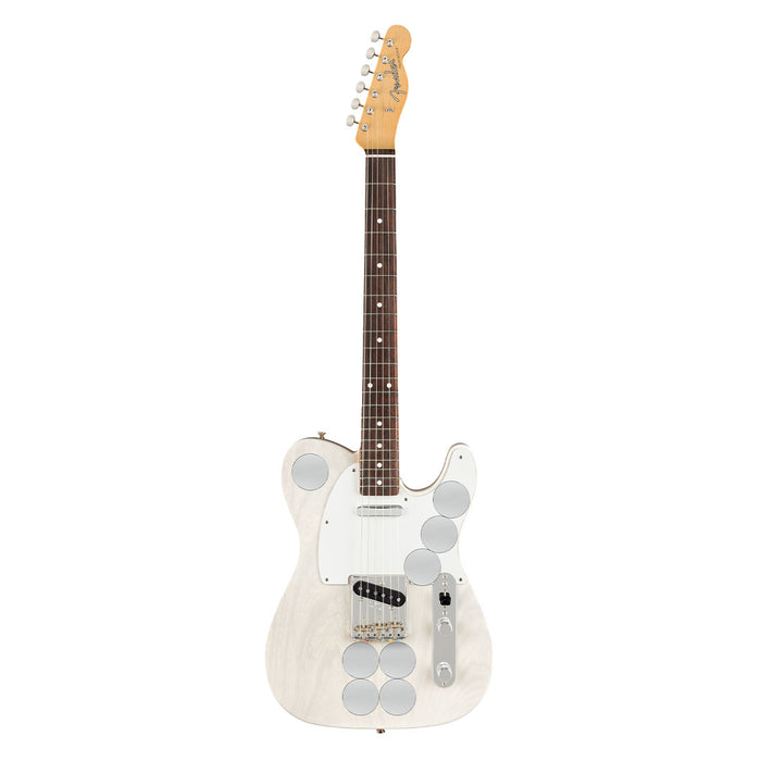 Guitarra Eléctrica Fender Artist Series Jimmy Page Mirror Telecaster con mástil de Palo Rosa - White Blonde