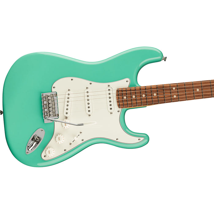 Guitarra Eléctrica Fender Player Stratocaster con mástil de Pau Ferro - Sea Foam Green