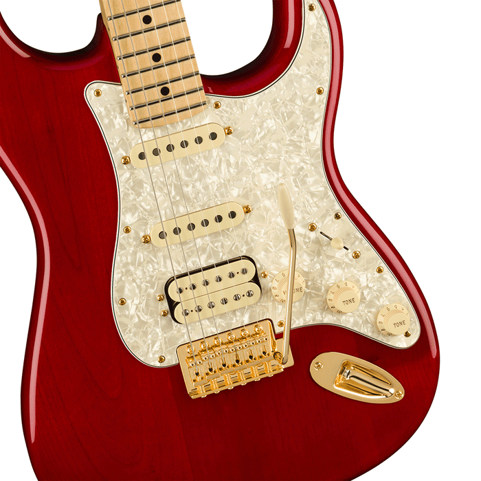 Guitarra Eléctrica Fender Artist Series Tash Sultana Stratocaster con mástil de Maple - Transparent Cherry