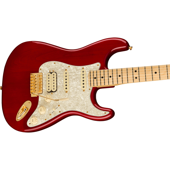 Guitarra Eléctrica Fender Artist Series Tash Sultana Stratocaster con mástil de Maple - Transparent Cherry
