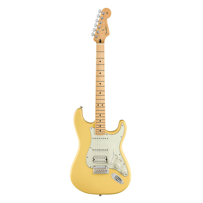 Guitarra Eléctrica Fender Player Stratocaster HSS con mástil de Maple - Buttercream