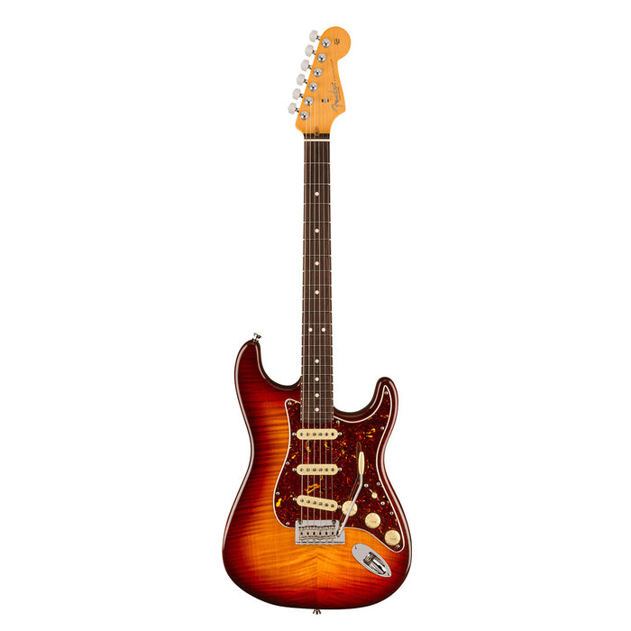 Guitarra Eléctrica Fender American Professional II 70th Anniversary Stratocaster con mástil de Palo Rosa - Comet Burst