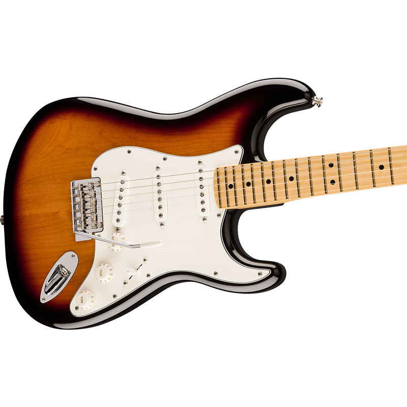 Guitarra Eléctrica Fender Player Anniversary Stratocaster con mástil de Maple - 2 Tone Sunburst