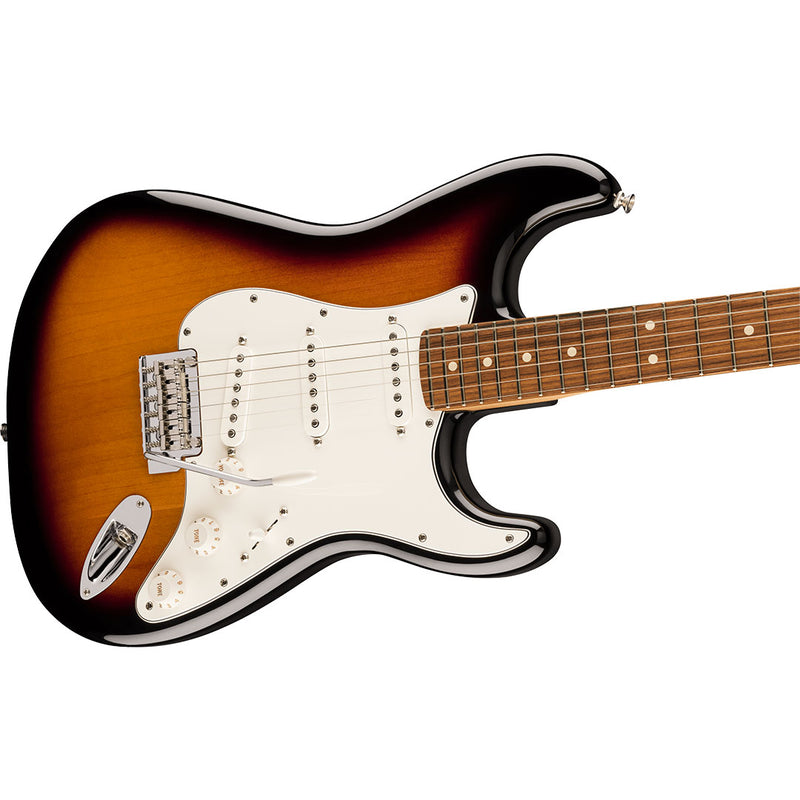 Guitarra Eléctrica Fender Player Anniversary Stratocaster con mástil de Pau Ferro - 2 Tone Sunburst