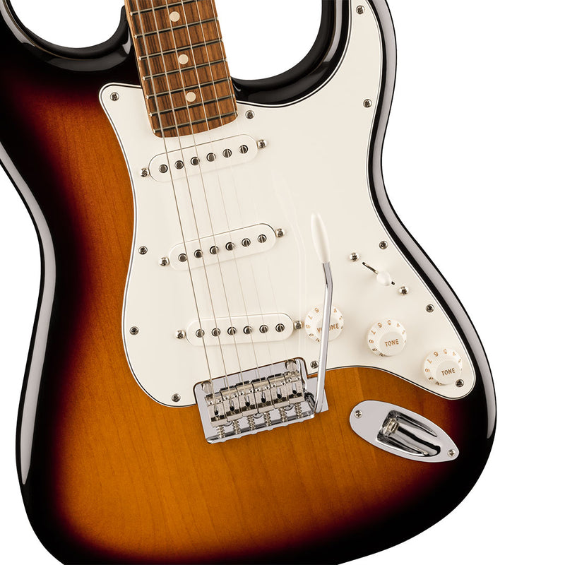 Guitarra Eléctrica Fender Player Anniversary Stratocaster con mástil de Pau Ferro - 2 Tone Sunburst