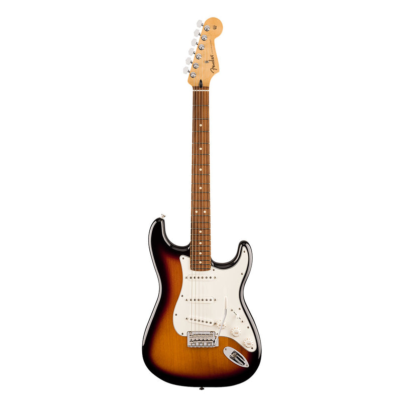 Guitarra Eléctrica Fender Player Anniversary Stratocaster con mástil de Pau Ferro - 2 Tone Sunburst