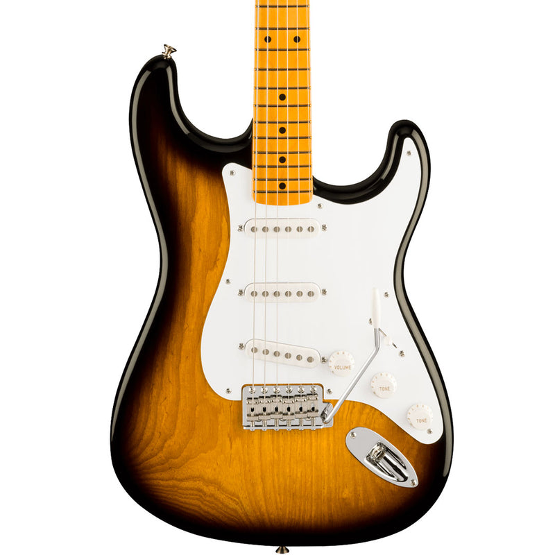 Guitarra Eléctrica Fender 70 th Anniversary American Vintage II 1954 Stratocaster con mástil de Maple - 2 Tone Sunburst