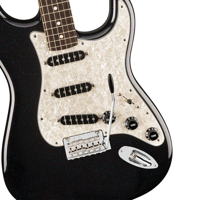 Guitarra Eléctrica Fender Player 70th Anniversary con mástil de Palo Rosa - Nebula Noir