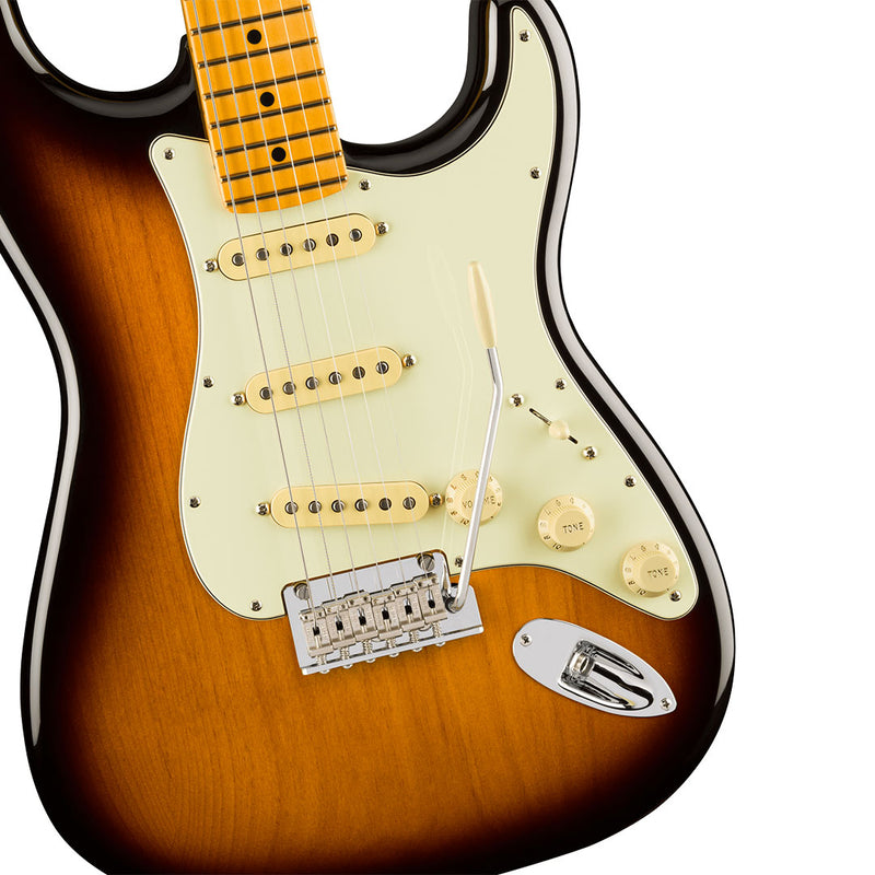 Guitarra Eléctrica Fender American Professional II Anniversary Stratocaster con mástil de Maple - 2 Tone Sunburst