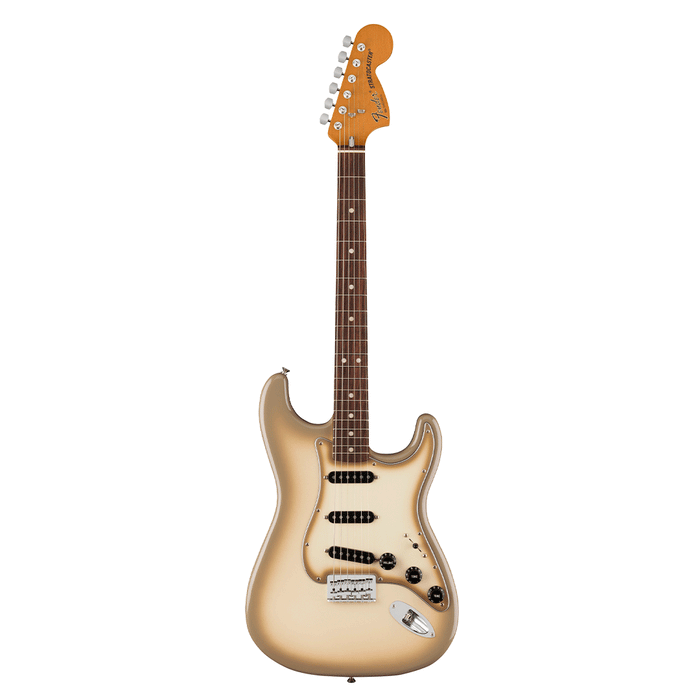 Guitarra Eléctrica Fender Antigua Vintera II 70° Aniversario Stratocaster con mástil de Palo Rosa - Antigua