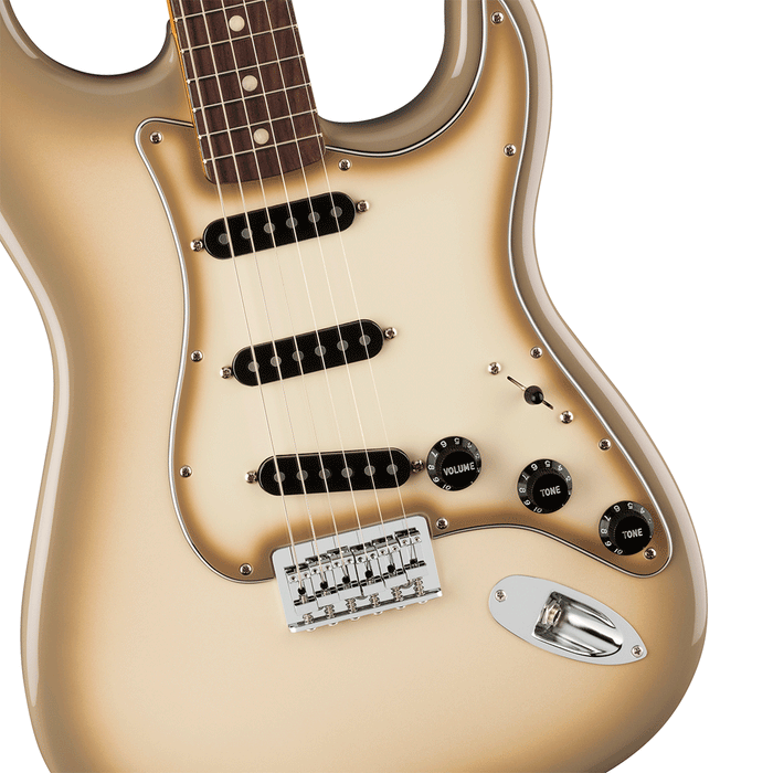 Guitarra Eléctrica Fender Antigua Vintera II 70° Aniversario Stratocaster con mástil de Palo Rosa - Antigua